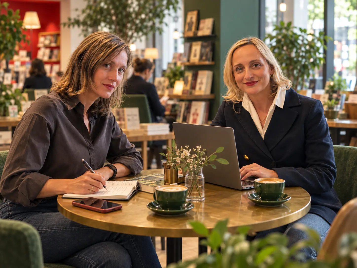 Alice Rita Bersani e Atena Manca durante un confronto strategico
